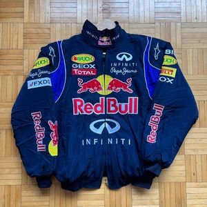 Mens Vintage Redbull F1 Jacket